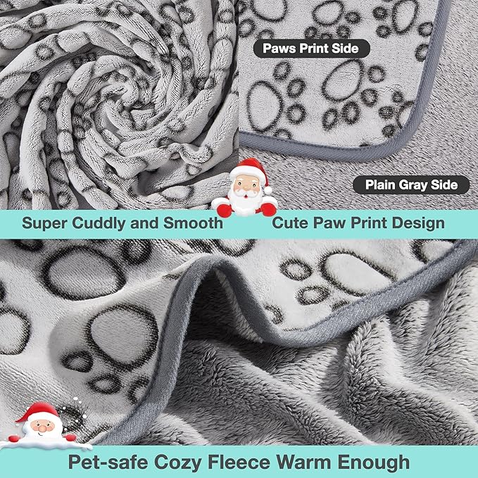 Stuffed Small Dog Blanket for Puppy Cat Bed, Washable Indoor Dog Beds & Furniture, Soft 24 * 32 inches Blanket Small Pet Supplies