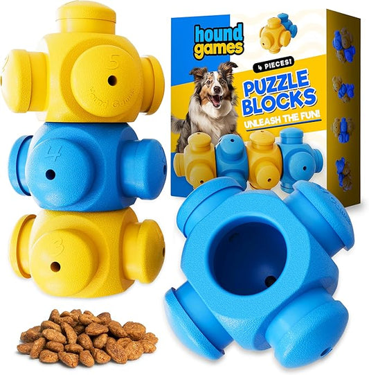 Dog Puzzle Toys for Smart Dogs, Boredom Busters, Mentally Stimulating, Hard Puzzle, Toys to Keep Them Busy, Cognitive Dog Games, Puppy Puzzle Toys