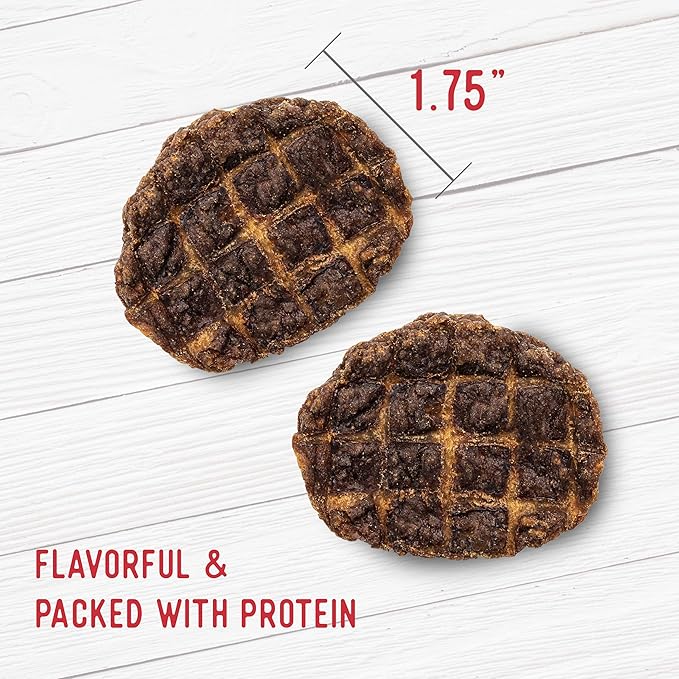 Farmland Traditions Dogs Love Beef Jerky Dog Treats with Only 4 Ingredients and No Fillers, 2.5 Pound Bag