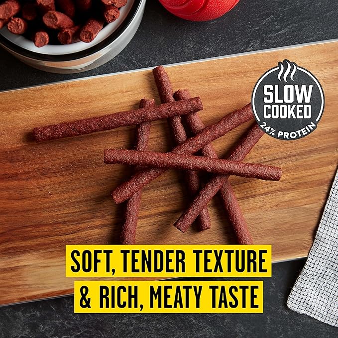 Pup-Peroni Dog Treats, Triple Steak Flavor, 22.5 Ounce, Ribeye, Top Sirloin, NY Strip Flavors