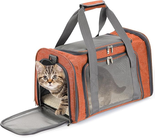 Mr. Pen Pet Carrier - Soft-Sided for Cats & Dogs, Bag & Travel Carrier
