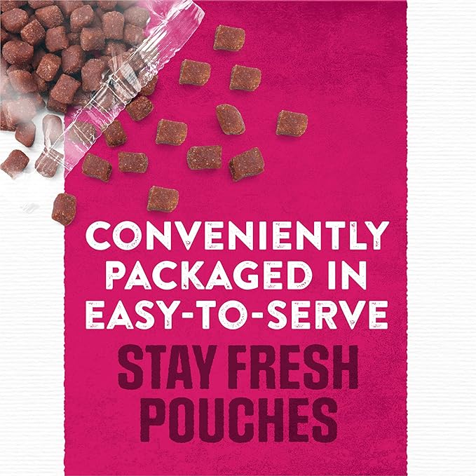 Purina Moist and Meaty Steak Flavor Soft Dog Food Pouches - 36 ct. Pouch