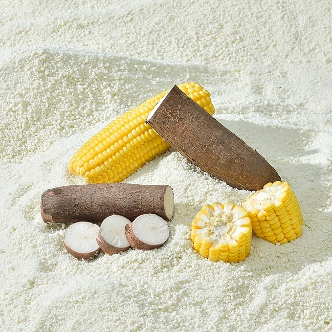 Michu Tofu Cat Litter Natural Clumping Tofu Cat Litter 5.5lb/88oz 5 Scents (Greentea + Wonder Litter, 2 Pack)