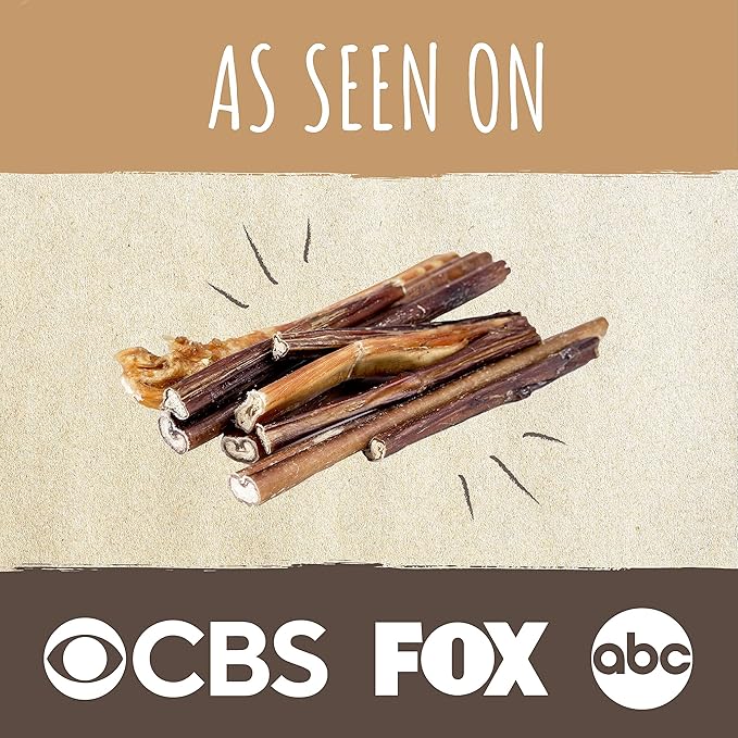 Mighty Paw Naturals Variety Pack Bully Sticks for Dogs - Grass Fed Beef Chews. Dog Bully Sticks for Large Pets, Medium and Small Breeds. Lower Odor Treats for Small Pets. Single Ingredient