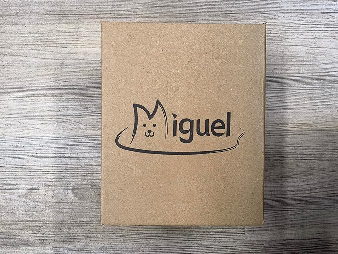 Miguel Dog Bed with Removable Cushion/Pillow for Medium Small Dogs, Washable Pet Bed with Side Easy to Wash Puppy Bed, Large Rectangle Cat Bed for Indoor Cat with Anti-Slip Bottom, Blue 35 Inch