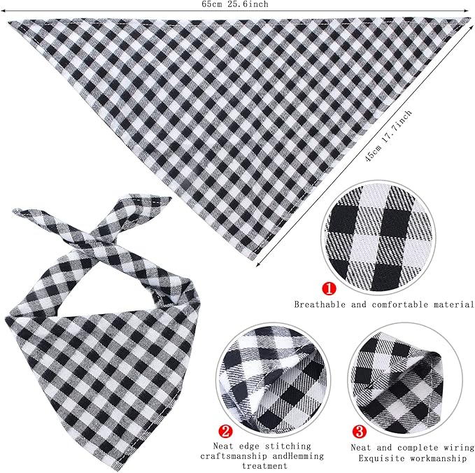 Yewong Pet Cowboy Costume Accessories Dog Cat Pet Size Cowboy Hat and Bandana Scarf West Cowboy Accessories for Puppy Kitten Party Festival and Daily Wearing Set of (Black hat+Black bib)