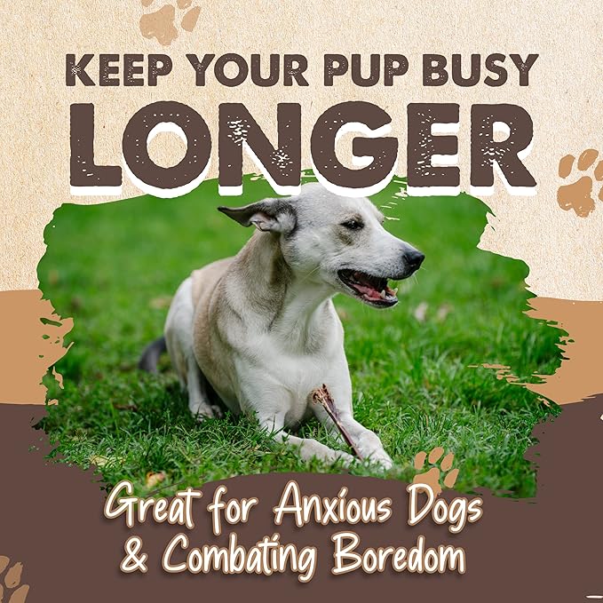 Mighty Paw Collagen Sticks for Dogs | Long Lasting Chews. Rawhide Free Pet Treats Long Lasting. Dog Chews Treats. Beef Collagen Stick for Pets (8 Pack)