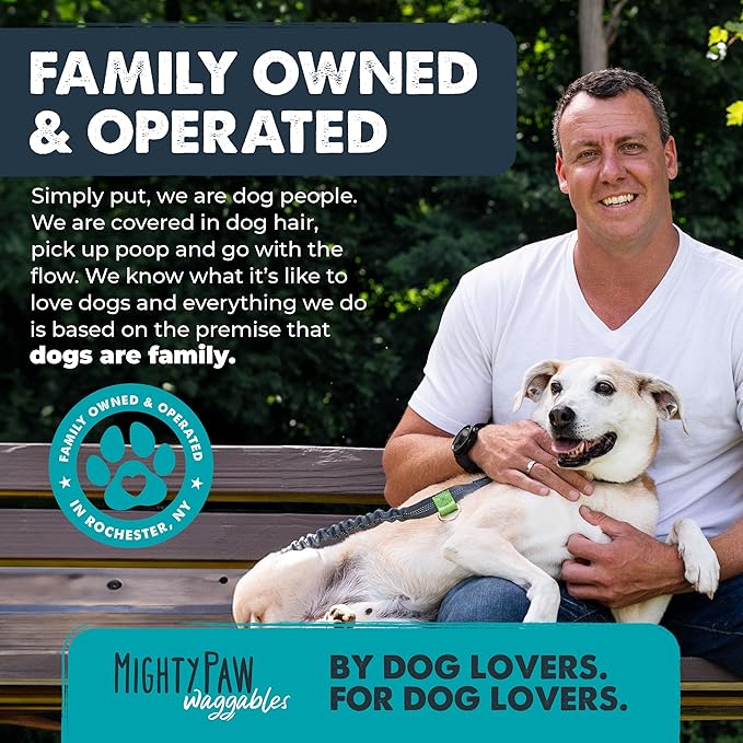 Mighty Paw Waggables Allergy Immune + Itch (Made in The USA) -Dog Chews Anti-Itch for Dogs. Allergy Support Vitamins for Skin and Coat Allergies. Omega 3 & Quercetin for Pets 120 Ct