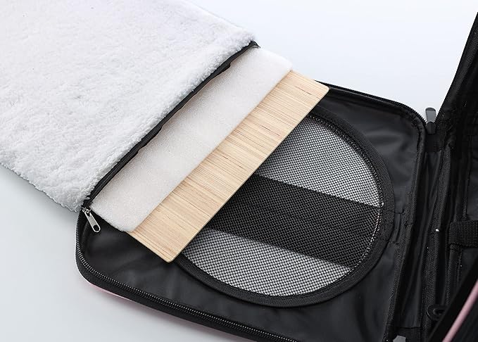 Soft-Sided Pet Carrier for Cats Small Dogs of 15 Lbs Medium Pink