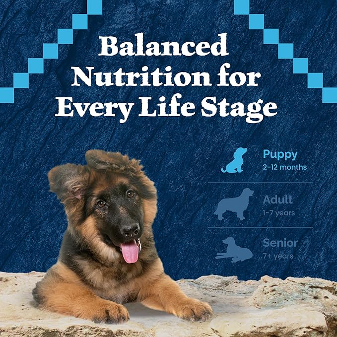 Blue Buffalo Wilderness Puppy High-Protein Dry Dog Food with Real Chicken, Grain-Free, Made in The USA with Natural Ingredients, Chicken, 13-lb. Bag