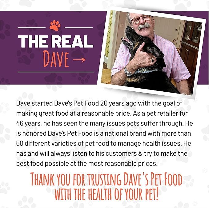 Dave's Pet Food Grain Free Wet Cat Food (Chicken & Whitefish), Made in Canada Naturally Healthy Canned Cat Food, 5.5 oz Cans (24 Pack)