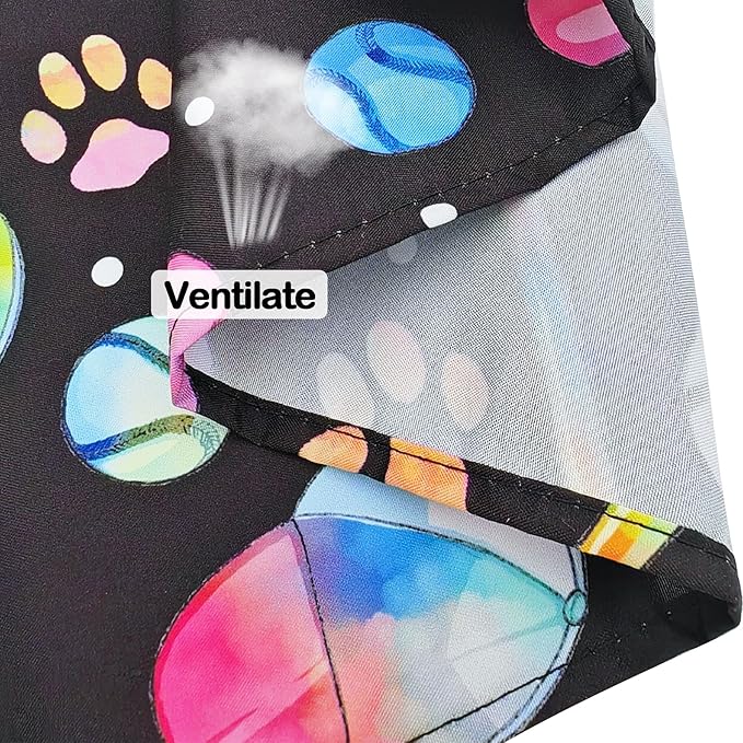 7 PCS Baseball Dog Bandanas for Large Dogs Breed 33 Inch Sewing Hemming Dog Bandana Print One Side XL Drool Bibs Game Day Grooming L