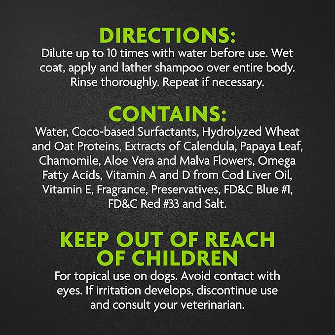 FURminator Ultra Premium deShedding Dog Shampoo, Reduces Excess Shedding, 1 gal