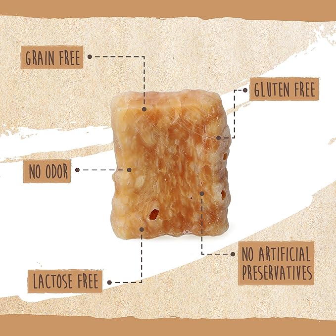 Mighty Paw Yak Cheese Crackers | Healthy Puppy Treat, Hard & Crunchy Puppy Training Treat for Dog Potty Training - Ideal for Small, Medium, Large Breeds - Dog Biscuit - Healthy Pet Cookies