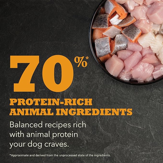 ACANA Highest Protein Grain Free Dry Dog Food Meadowlands Recipe 4.5lb Bag