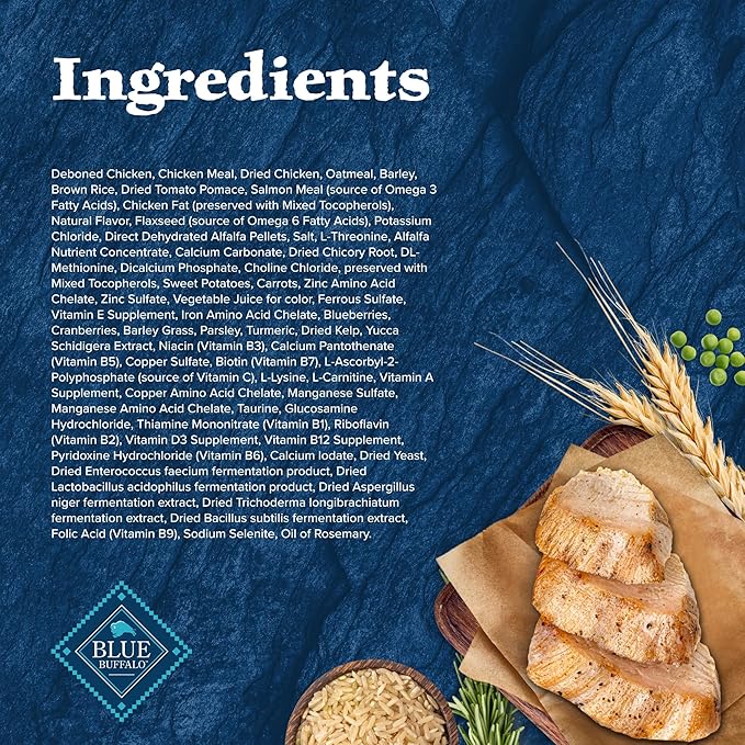 Blue Buffalo Wilderness Dry Dog Food Plus Wholesome Grains, Chicken, 4.5 lbs.