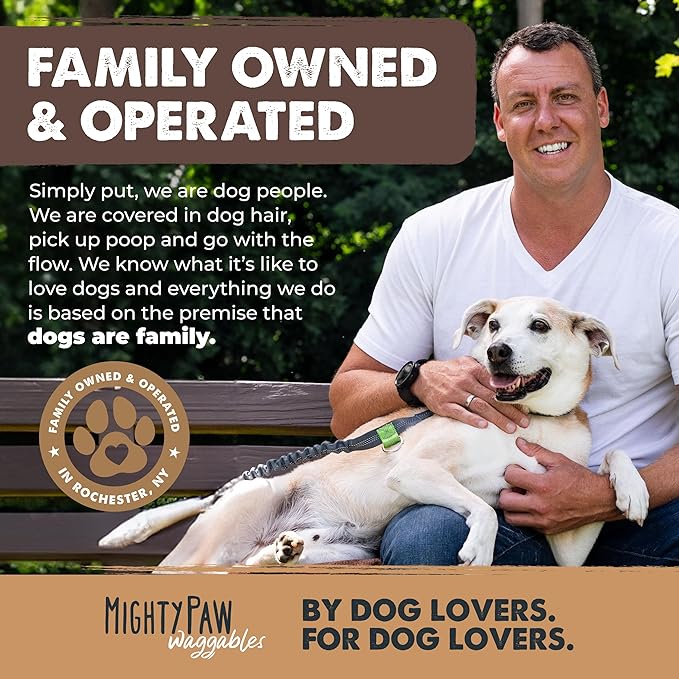 Mighty Paw Naturals Curly Bully Sticks for Dogs - Grass Fed Beef Chews. Bully Sticks for Large Dogs, Medium, Small Breeds. Lower Odor Treats for Small Pets. Single Ingredient 6” - 5 Pack