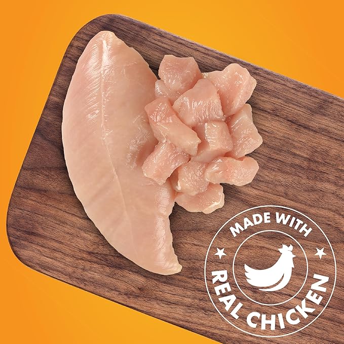 Dog Treats, Chicken Jerky for Dogs, Made with 100% Real Chicken Breast, 32 Ounces, Healthy, Easily Digestible, Long-Lasting, High Protein Dog Treat, Satisfies Dog's Urge to Chew