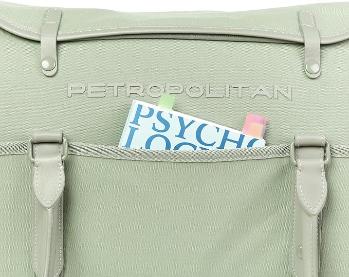 Cat Soft-Sided Carrier, Airlien Compliant, with Ventilation, for Pets Upto 16 lbs (Matcha Green)