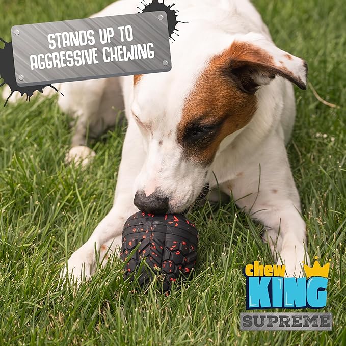 Chew King by Mammoth Supreme Dog Toy Collection, XL Supreme Treater