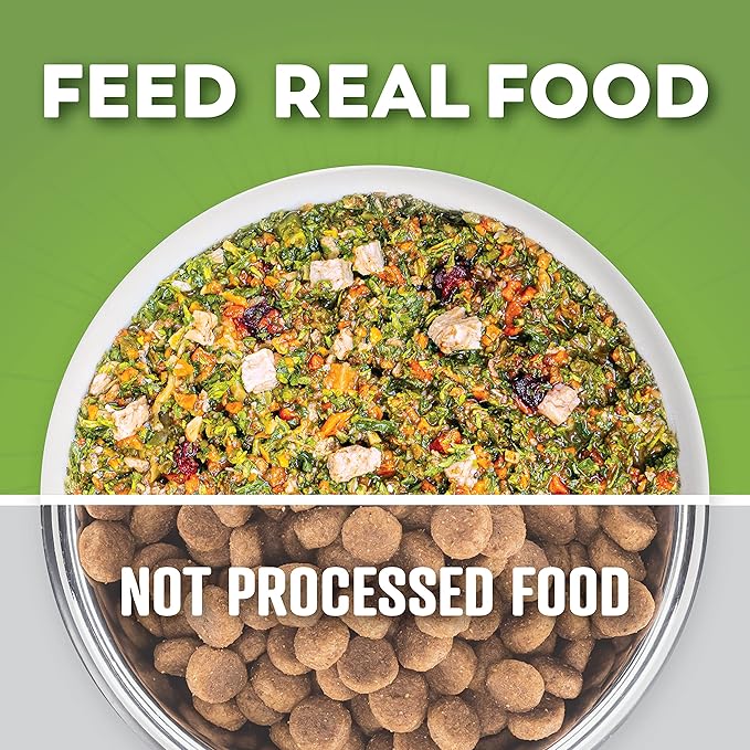 Dr. Harvey's Chicken & Garden Veggies Dog Food, Human Grade Grain-Free Dehydrated Food for Dogs with Freeze-Dried Chicken, Trial Size (5.5 Oz)