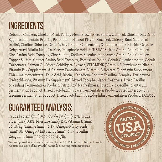 Merrick Purrfect Bistro Premium Healthy Grains Dry Cat Food For Adult Cats, Real Chicken And Brown Rice Recipe - 7.0 lb. Bag