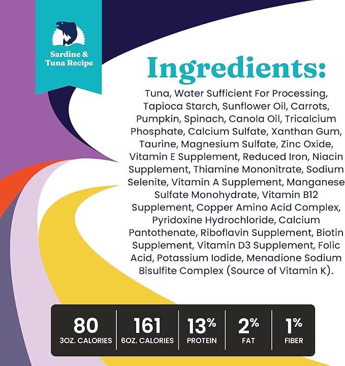 Solid Gold Five Oceans Shreds with Real Tuna in Gravy - Premium Wet Cat Food for All Life Stages, Pack of 12