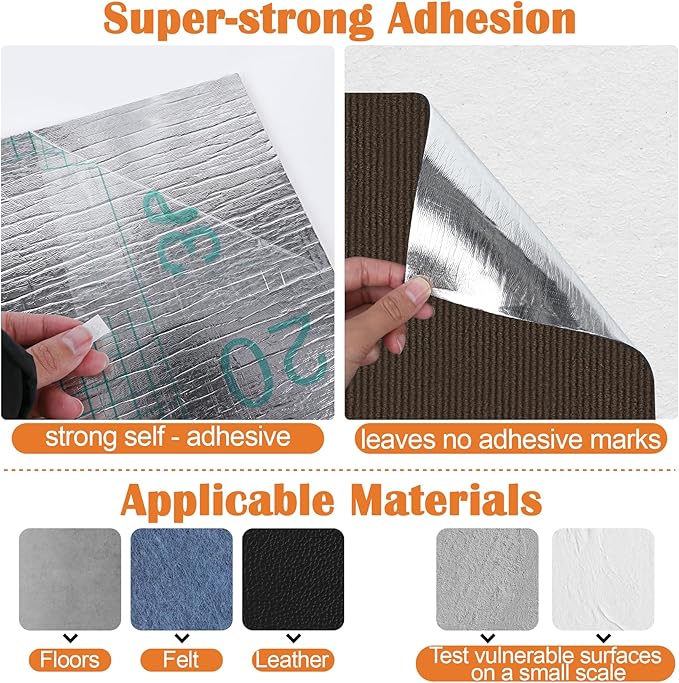 Cat Scratch Furniture Protector - 158" x 13.8" Trimmable Self-Adhesive Cats Claws Scratch Pads, DIY Cat Climbing Couch Protector for Scratch Post Cat Tree Replacement Indoor (Brown)