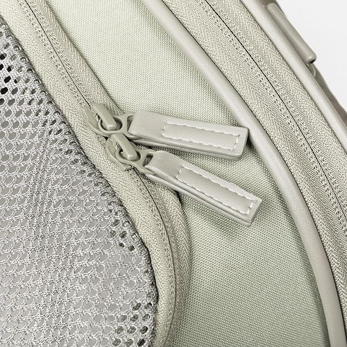 Cat Soft-Sided Carrier, Airlien Compliant, with Ventilation, for Pets Upto 16 lbs (Matcha Green)