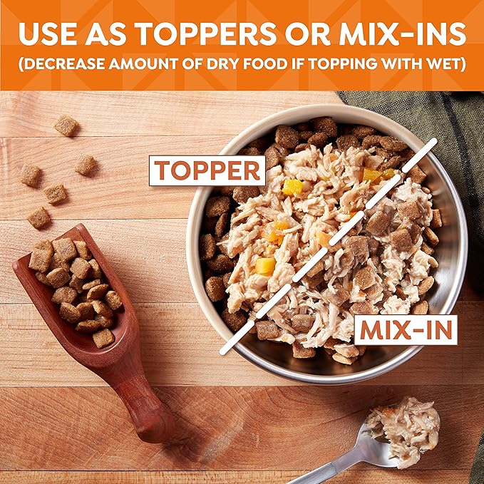 Nature's Recipe Nature’s Recipe 2.75 Ounce Grain Free Chicken & Beef, Chicken & Turkey, Chicken & Lamb Wet Dog Food Variety Pack, 12 Pack, 2 Count Case