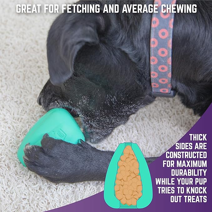 Chew King by Mammoth Premium Treat Dog Toy, L, Extremely Durable Natural Rubber Toy, (Pack of 2), All Breed Sizes