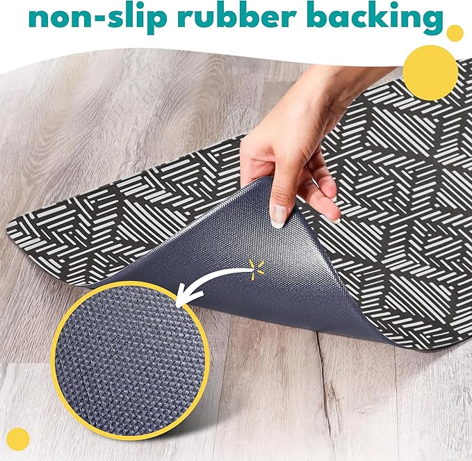 NALALAS Dog Mat for Food and Water, Cat Feeding Mat | Waterproof Dog Bowl Mat | Non-Slip Pet Food Mat for Floors | Pet Mats for Food and Water | Easy to Clean