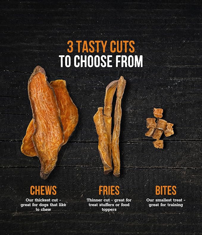 Wholesome Pride Sweet Potato Fries All-Natural Single Ingredient Dog Treats, 32 Oz