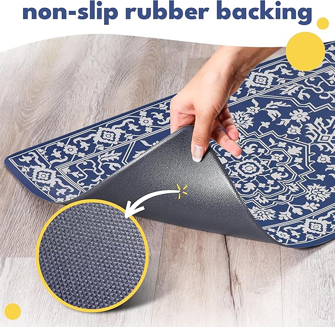 NALALAS Large Dog Mat for Food and Water, Cat Feeding Mat | Large Waterproof Dog Bowl Mat | Non-Slip Pet Food Mat for Floors | Pet Mats for Food and Water | Easy to Clean