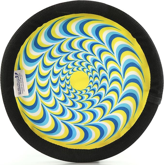 ZooBee Flying Disc Dog Toy – Dog Vision Friendly Colors – Soft & Durable Frisbee for Outdoor Play, Water Fetch & Pool Fun – Safe on Teeth – Floating Dog Toy – Lightweight & Easy to Throw