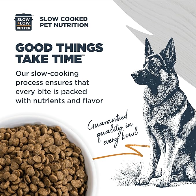 Blackwood Sensitive Skin & Stomach Dry Dog Food, Lamb Meal & Brown Rice with Ancient Grains, 24 Pound Bag with Prebiotics & Probiotics to Promote Gut Health