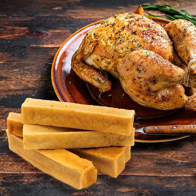 EcoKind Premium Gold Yak Cheese Himalayan Dog Chews, Dog Treats Large Breed, All Natural, High Protein Dog Chew, Chicken, Large - 5 Chews