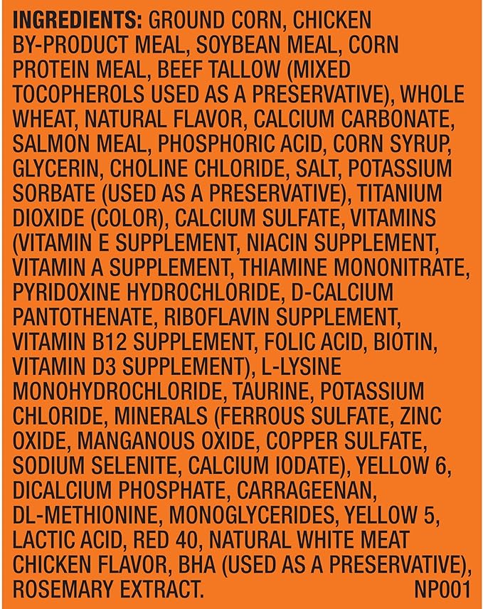 Meow Mix Tender Centers Salmon & White Meat Chicken Flavors Cat Food, 3 Pound (Pack of 4), Crunchy Outside Meaty Inside