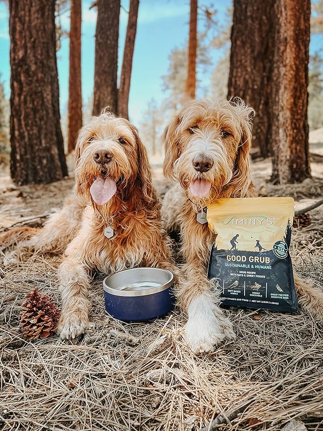 Jiminy's Cravin' Cricket & Good Grub Dry Dog Food Bundle, Two 3.5 lb Bags