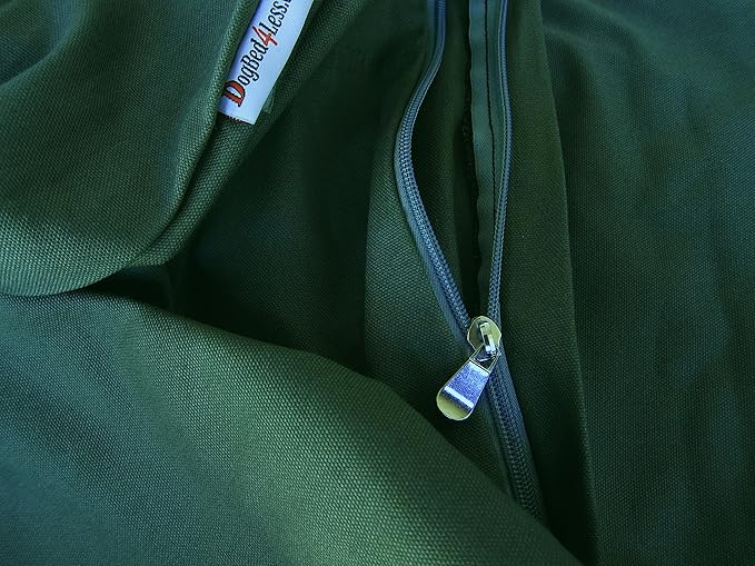 Dogbed4less Orthopedic Gel Cooling Memory Foam Dog Bed with Waterproof Liner and External Canvas Cover for Small to Medium Pet