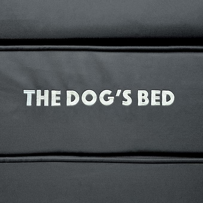 Replacement Outer Cover ONLY (Outer Cover ONLY - NO Bed, NO Waterproof Inner) for The Dog's Bed, Washable Oxford Fabric, Small (Grey with Black Piping)