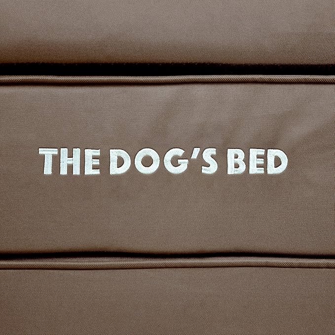 The Dog’s Bed Orthopedic Memory Foam Dog Bed, XXXL Grey/Black, Pain Relief for Arthritis, Hip & Elbow Dysplasia, Post Surgery, Lameness, Supportive, Calming, Waterproof Washable Cover