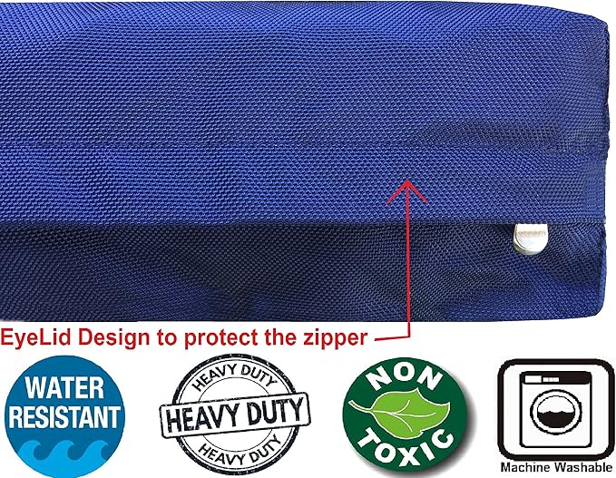 Dogbed4less Memory Foam Dog Bed, Orthopedic Joint Relief for Small Medium to XL Dogs with Waterproof Liner and Durable Machine Washable Pet Bed Cover